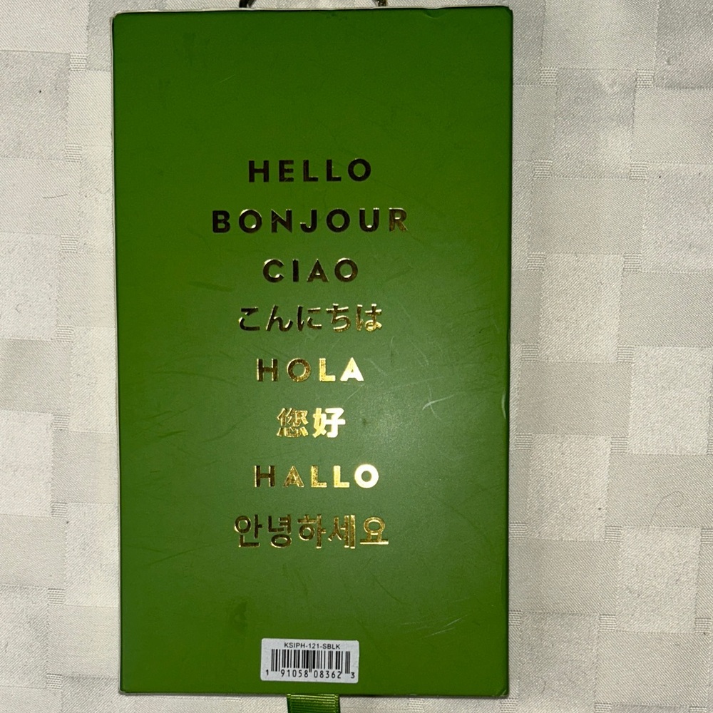 Kate Spade Black Folio Phone Case - Picture 6 of 6